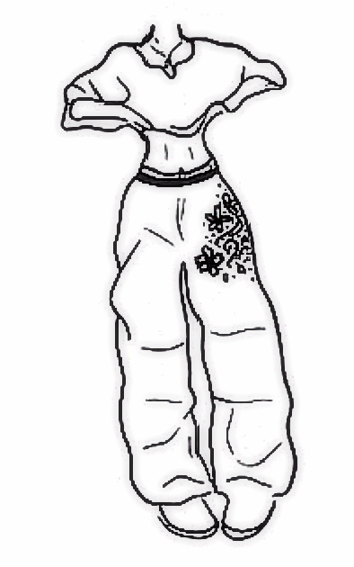 Stomach Problems - Girl Sticker