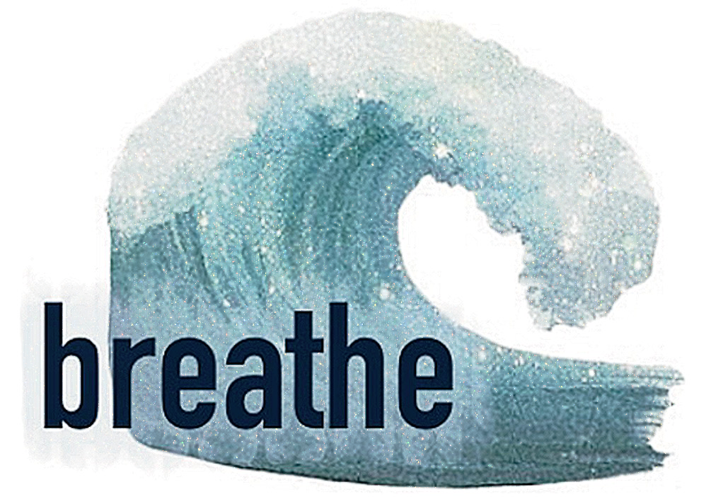 Breathe - Wave Sticker