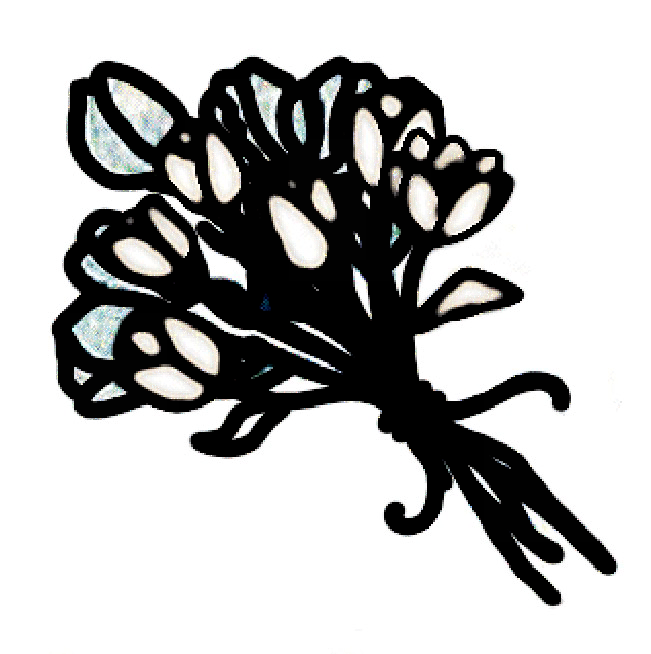 Through the Storms - Flower Bouquet Sticker
