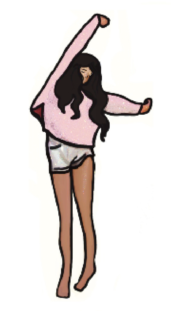 Good Enough - Stretching Girl Sticker