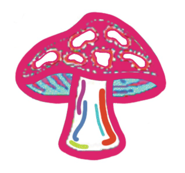Trippy - Mushroom Sticker