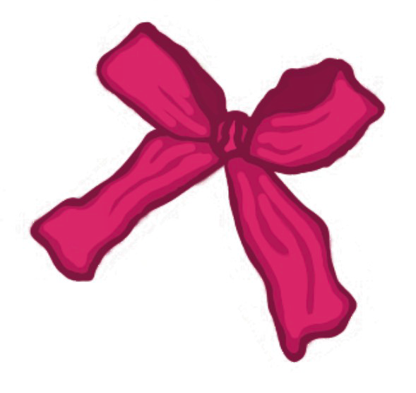 Delicate - Bow Sticker