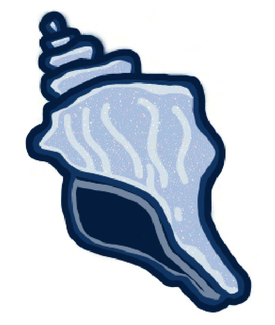 Confidence - Seashell Sticker