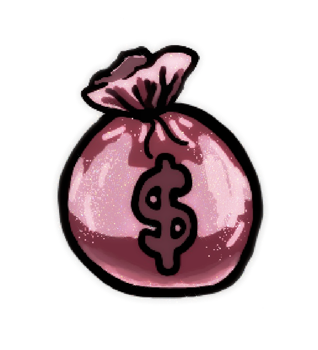 Abundance - Money Bag Sticker