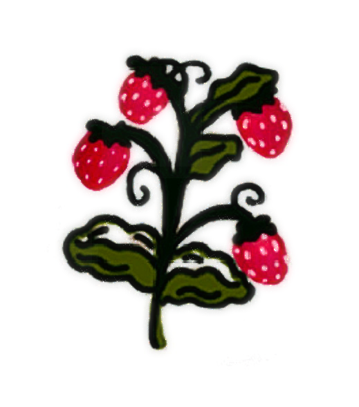 Berry Farm - Strawberries Sticker