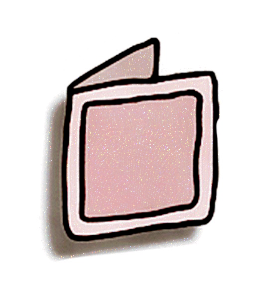Thoughts & Wishes - Blank Card Sticker
