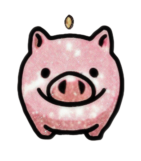 Persistence - Piggy Bank Sticker