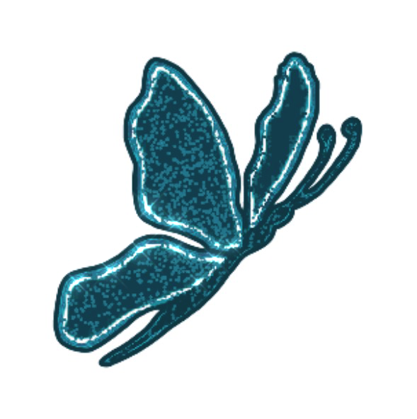Mental Tsunami - Butterfly Sticker