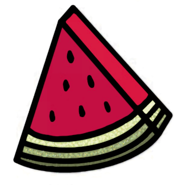 Treat Yourself - Watermelon Slice Sticker