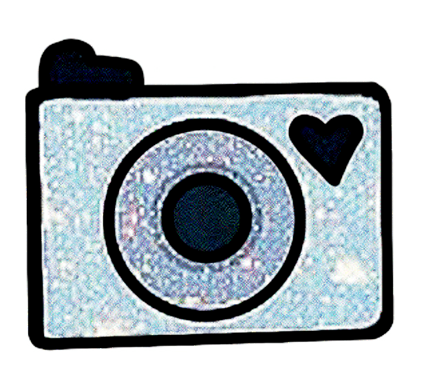 Paparazzi - Camera Sticker