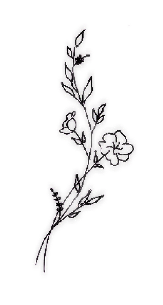 Consistency - Flower Stem Sticker