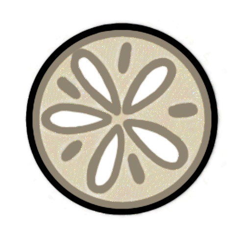 Fortunate - Sand Dollar Sticker