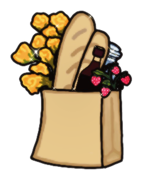 Enjoy Life - Filled Paper Bag Sticker