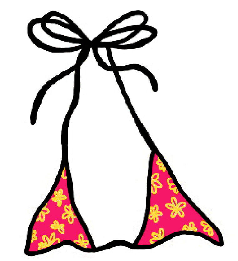 Beach Ready - Bikini Top Sticker