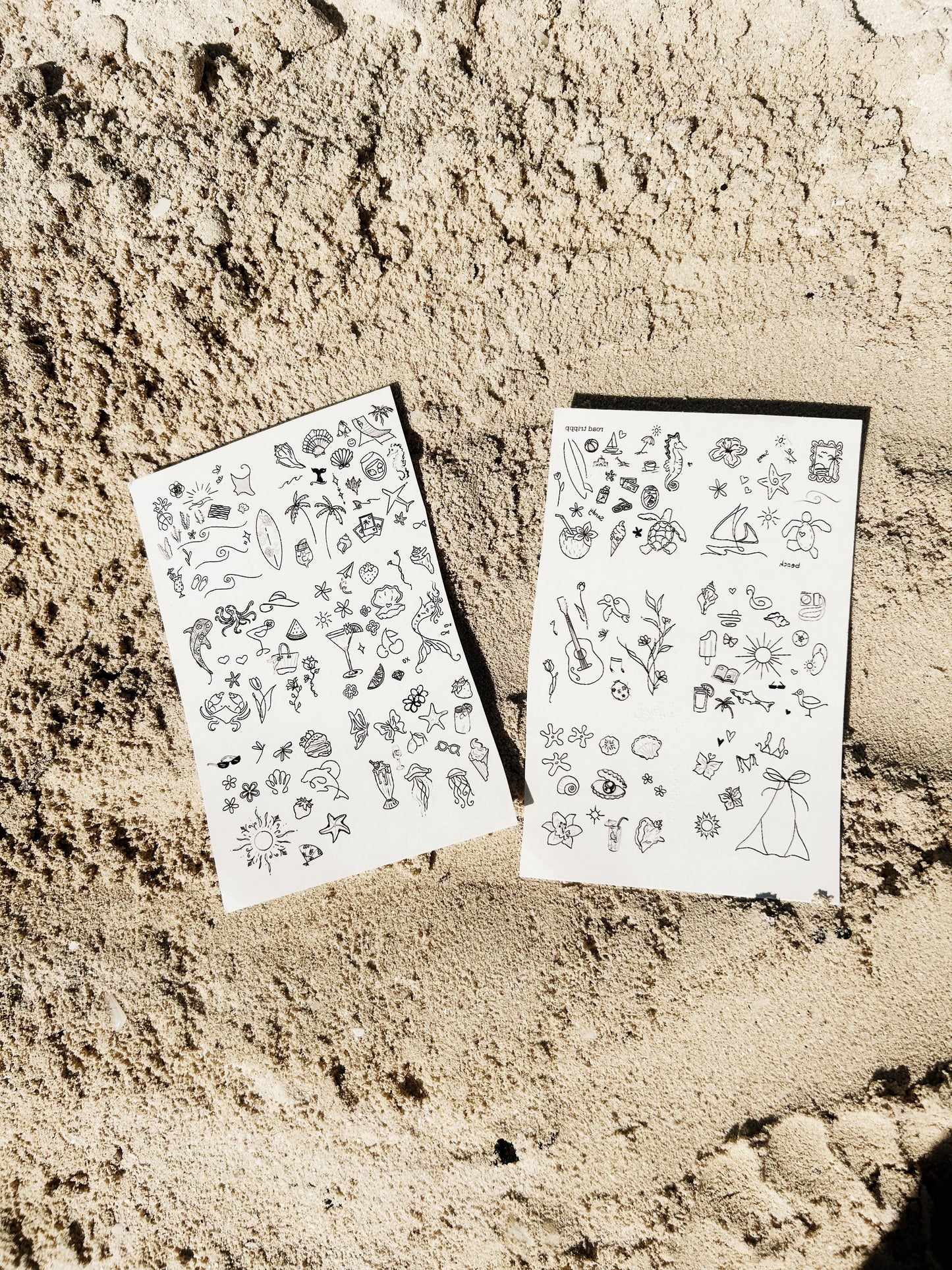 Vacation - Temporary Tattoos