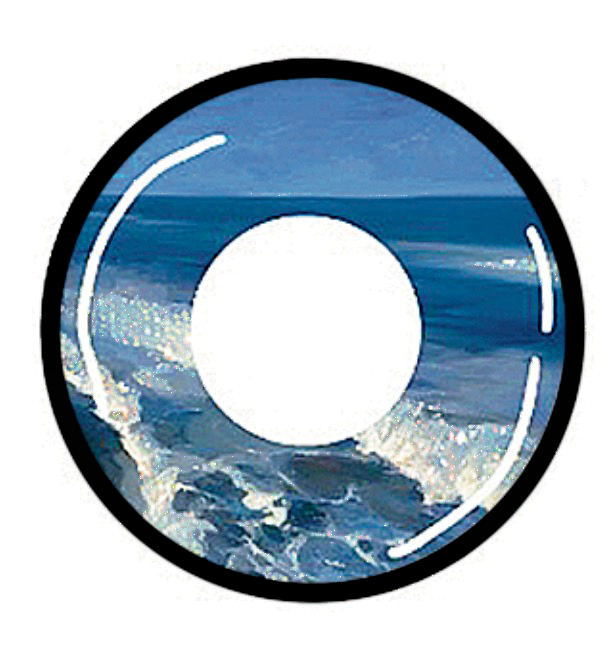 Senses - Vinyl Waves Sticker