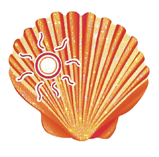 Warmth - Sunny Seashell Sticker