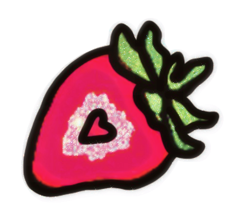 Sugar - Strawberry Sticker
