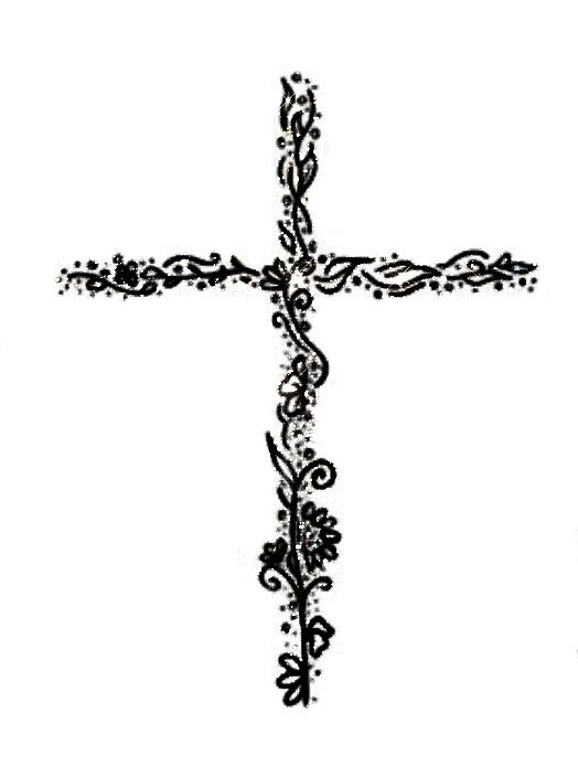 Hopeful - Cross Sticker