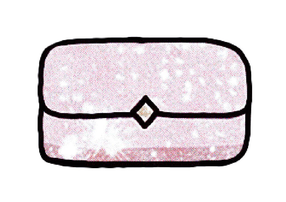 Girly Girl - Clutch/Wallet Sticker