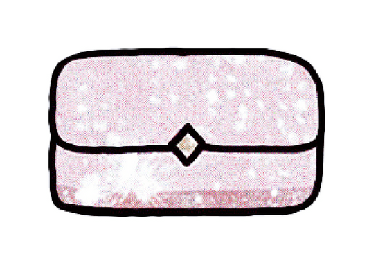 Girly Girl - Clutch/Wallet Sticker