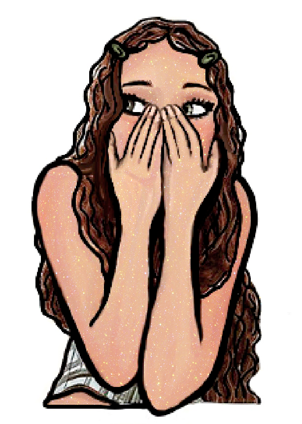 Witness - Surprised Girl Sticker