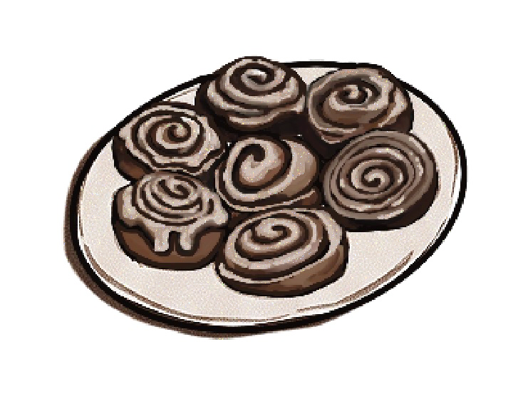 Cozy Time - Cinnamon Rolls Sticker