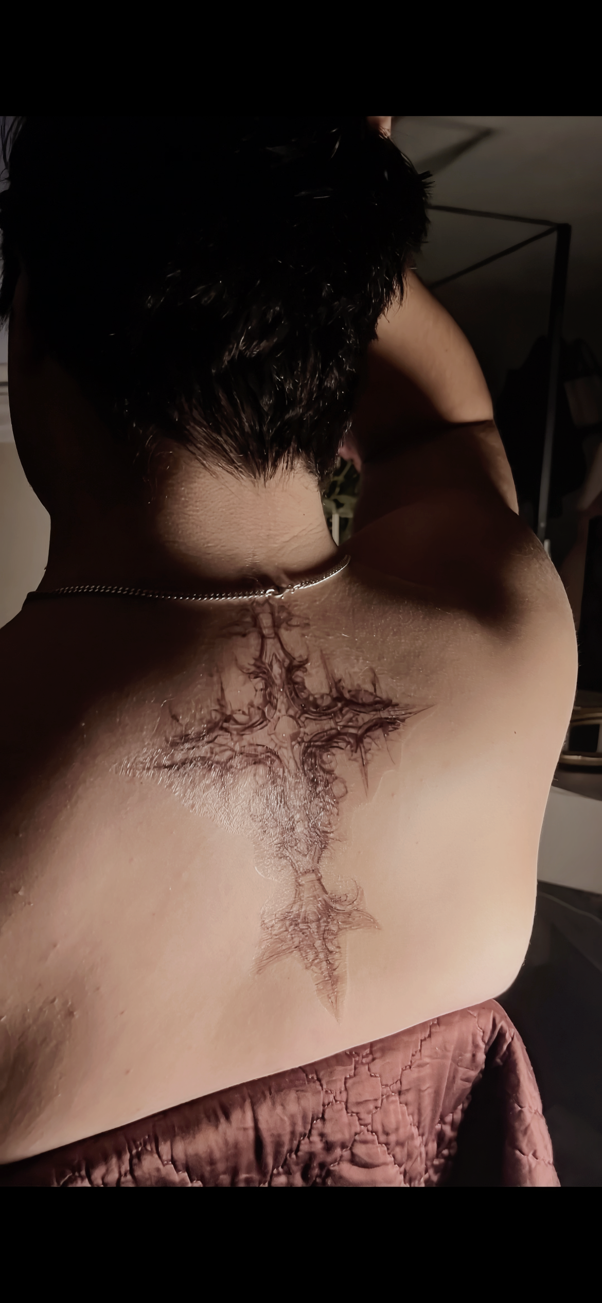 Cross - Temporary Tattoo
