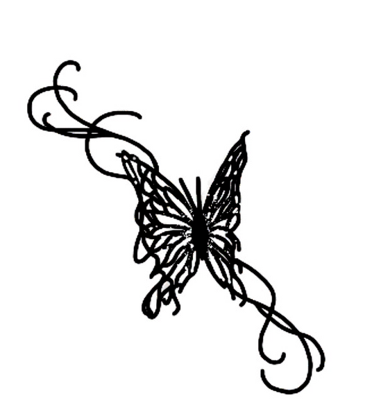 Transformation - Butterfly Sticker