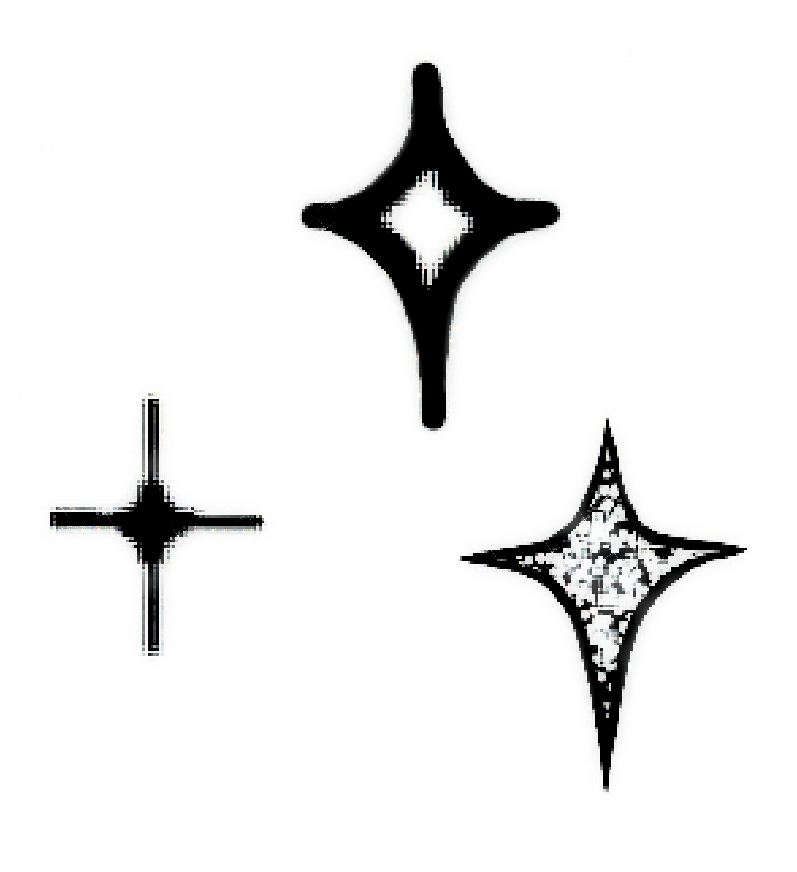 Lucky - Stars Sticker