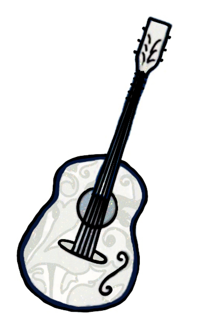 Growth - Acoustic Guitar Sticker