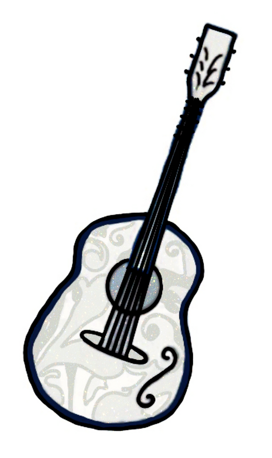 Growth - Acoustic Guitar Sticker