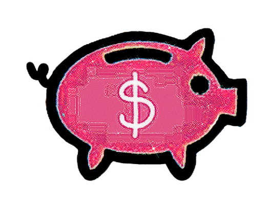 Big Plans - Piggy Bank Sticker