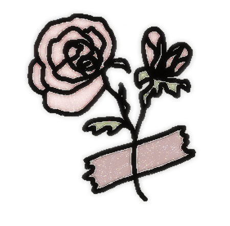 Reminisce - Flower Tape Sticker