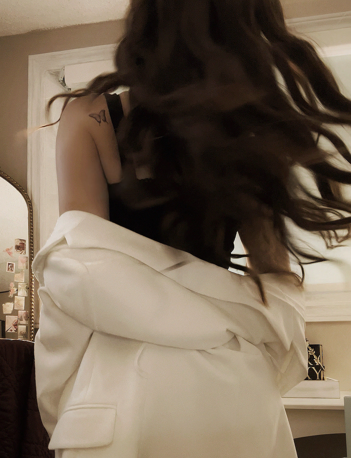 Pink Butterfly - Temporary Tattoo