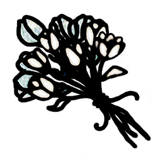 Through the Storms - Flower Bouquet Sticker