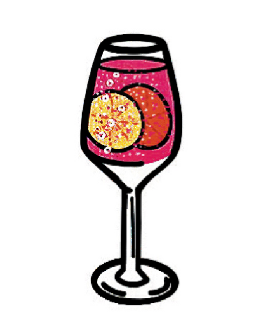 Willpower - Wine Glass Sticker