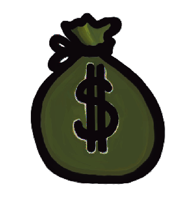 Generous - Money Bag Sticker