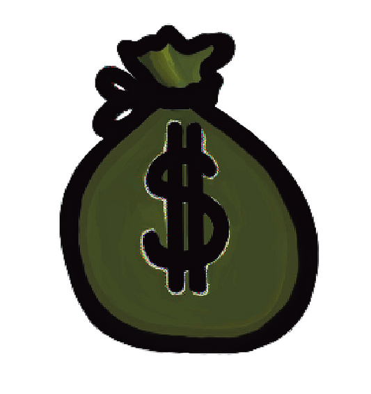 Generous - Money Bag Sticker