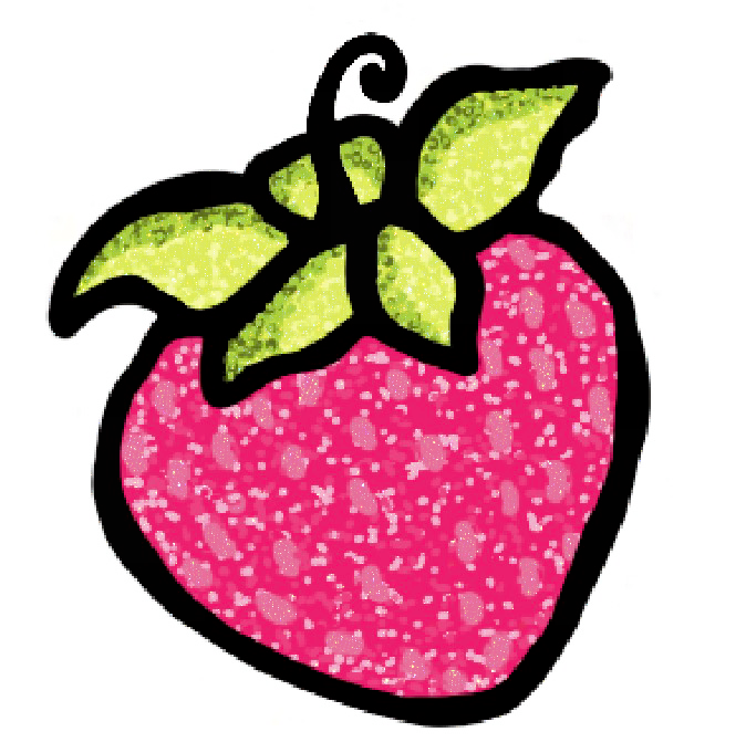 Bubble Gum - Strawberry Sticker