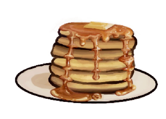 Pleasant - Pancakes Sticker