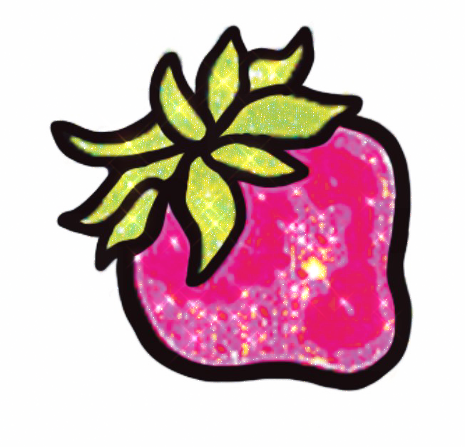Precious - Strawberry Sticker