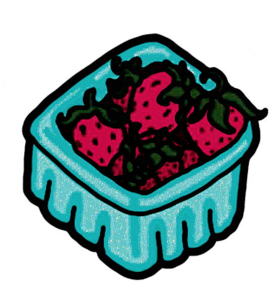 Cuties - Strawberries Sticker
