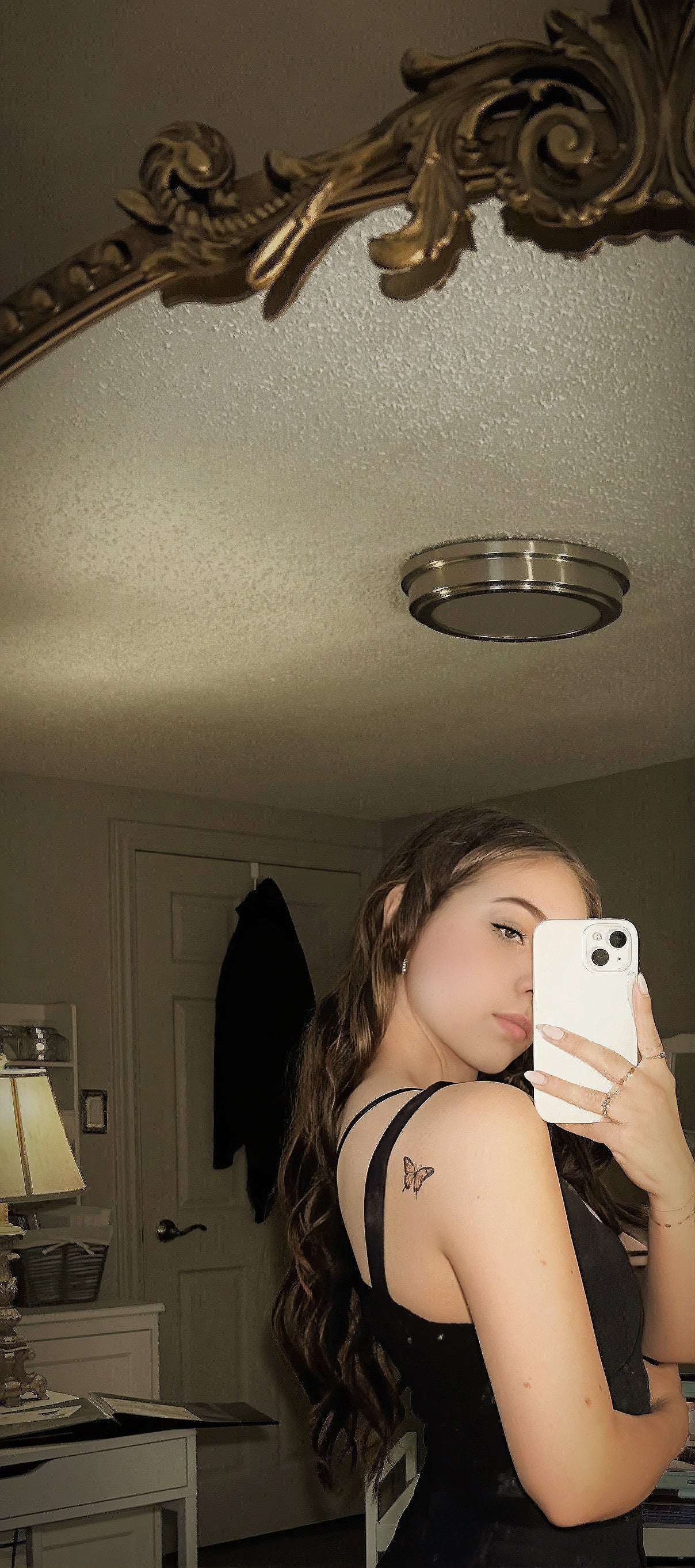 Pink Butterfly - Temporary Tattoo