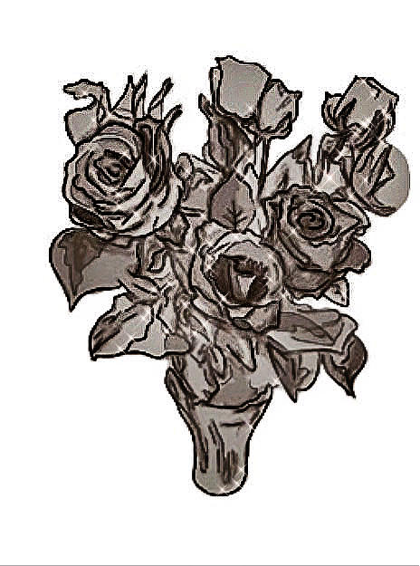 Thorns - Bouquet of Roses Sticker