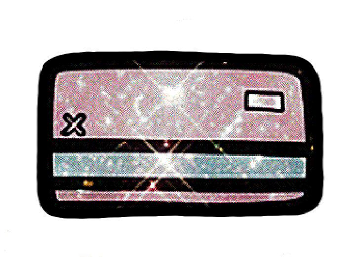 Aura - Credit Card Sticker
