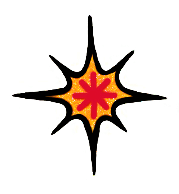 Vibrant - Star Sticker
