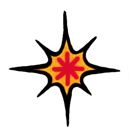 Vibrant - Star Sticker