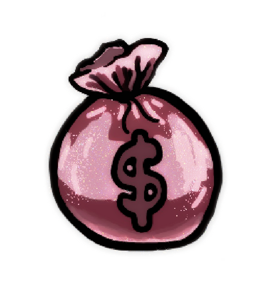Abundance - Money Bag Sticker