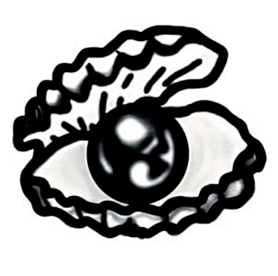 Patience - Pearl Shell Sticker